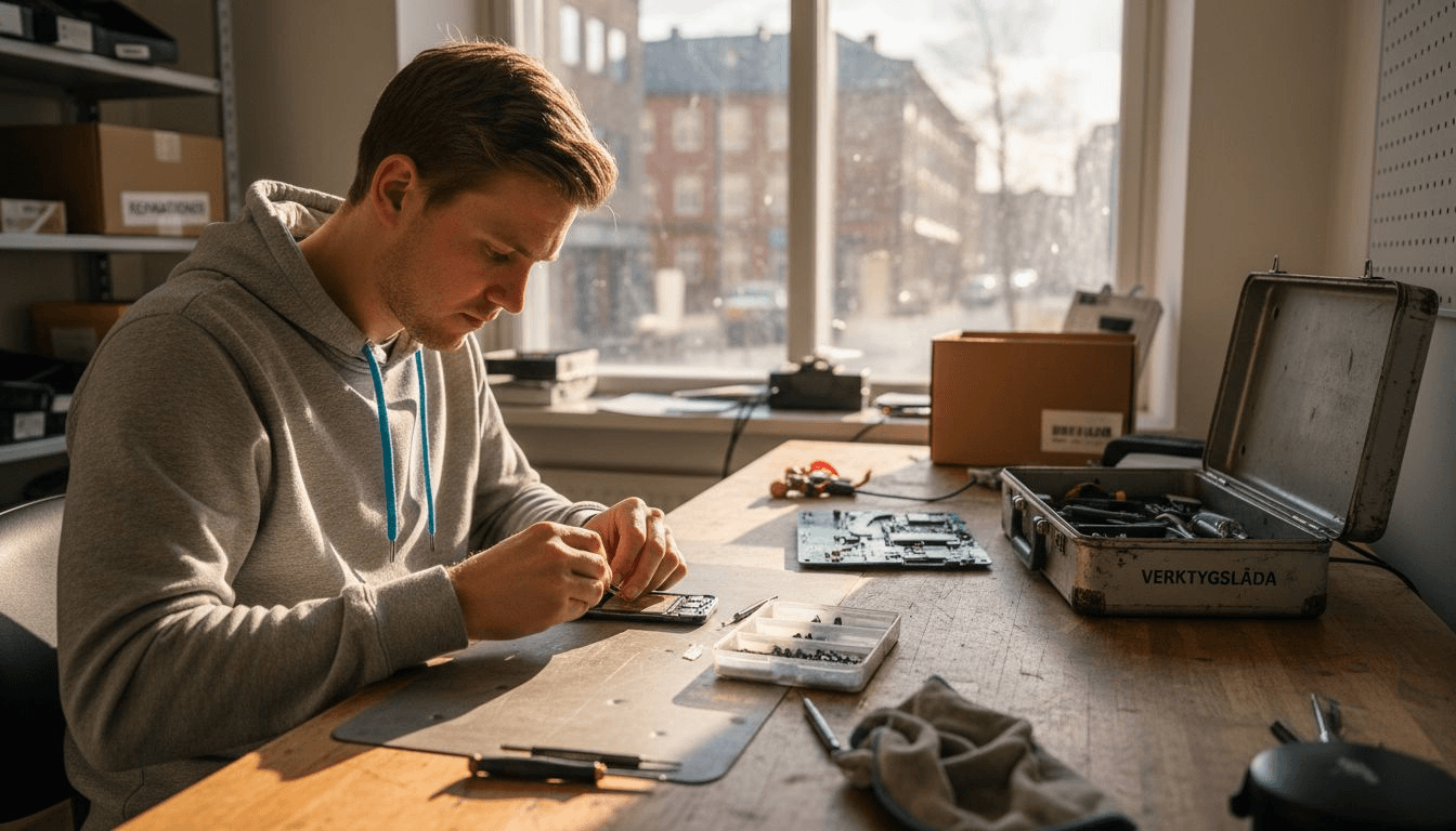 7 typer av reservdelar för laptops och smartphones