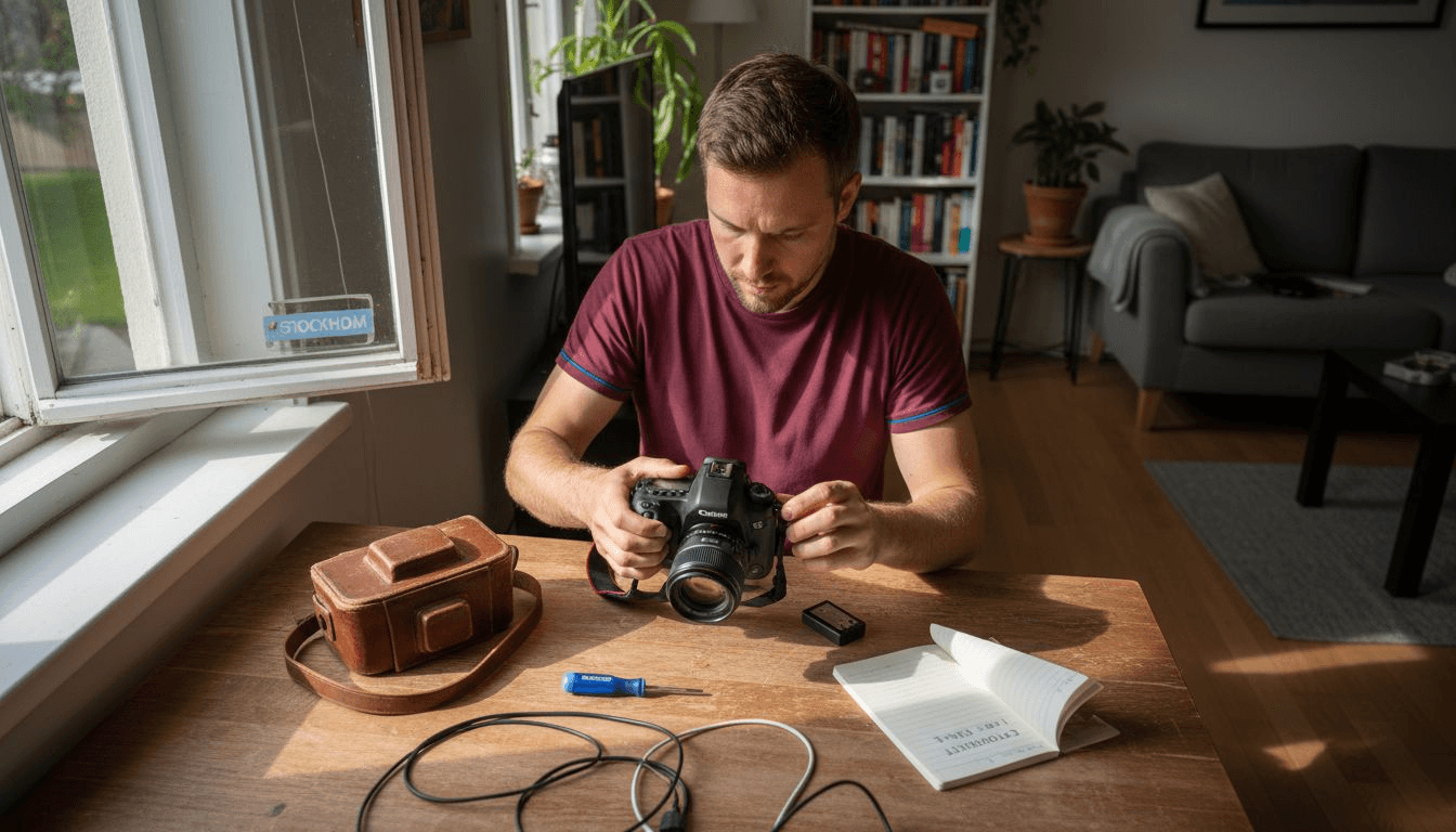 Byta kamera batteri instruktion – komplett guide för säkert byte