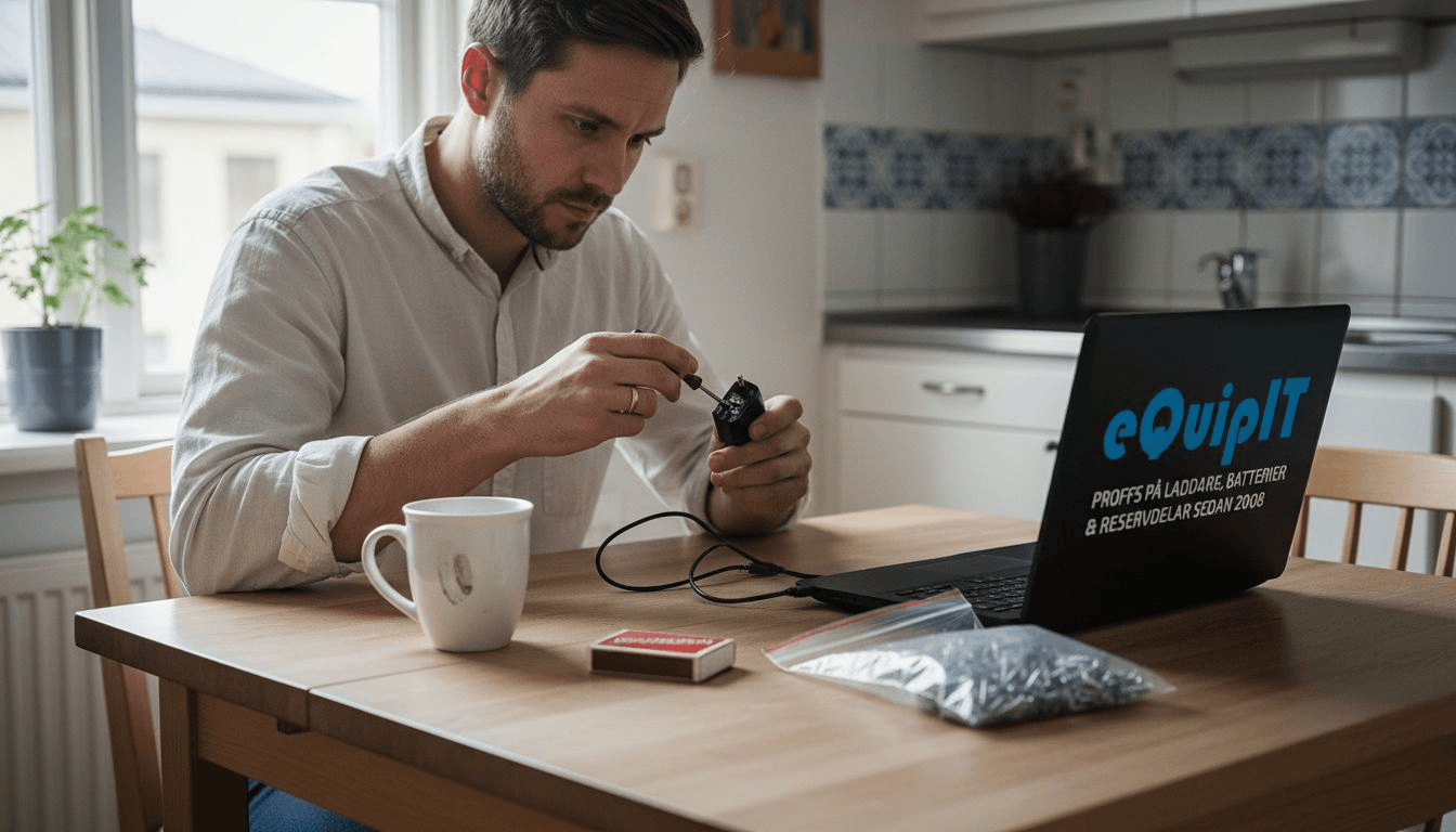 Steg för steg: laga och byta laddare hemma 2026