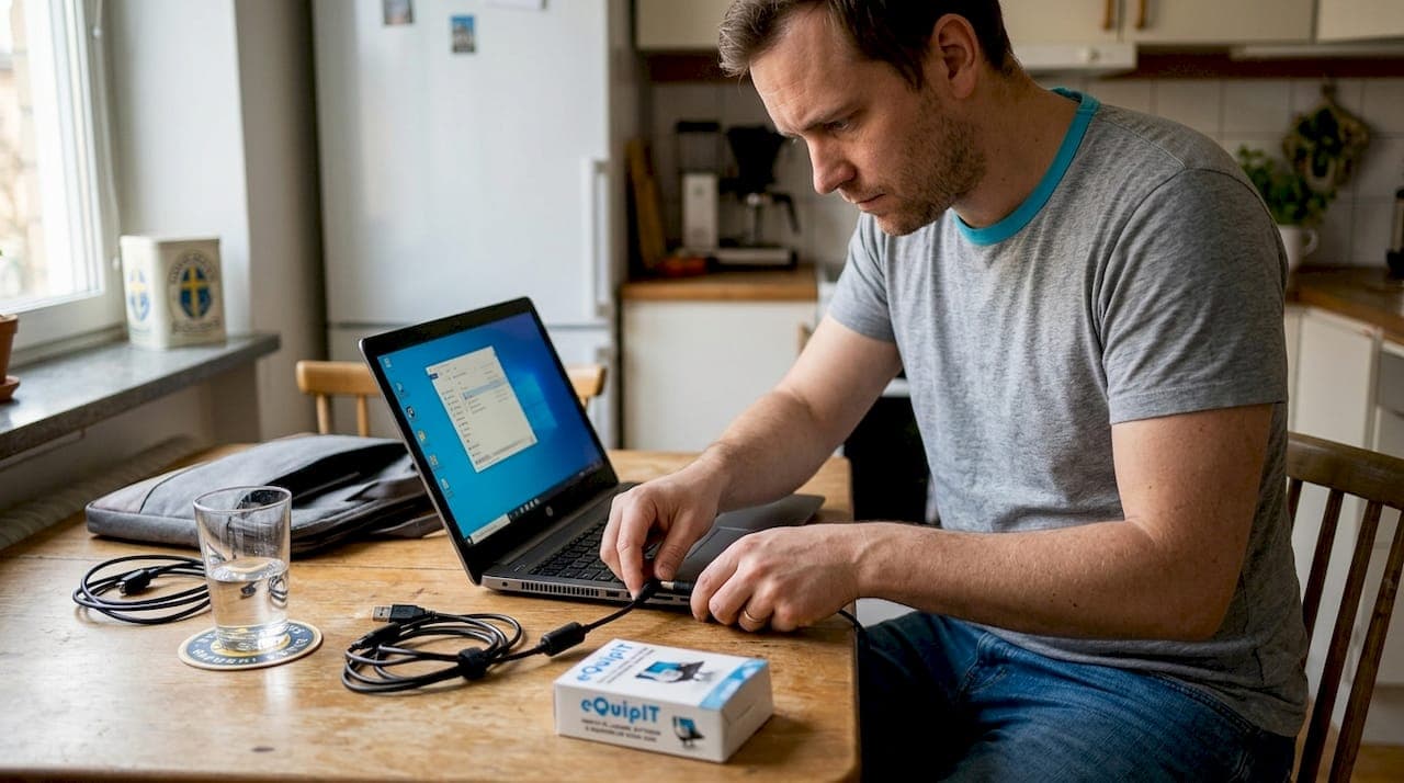 Byta strömadapter för laptop: komplett guide 2026