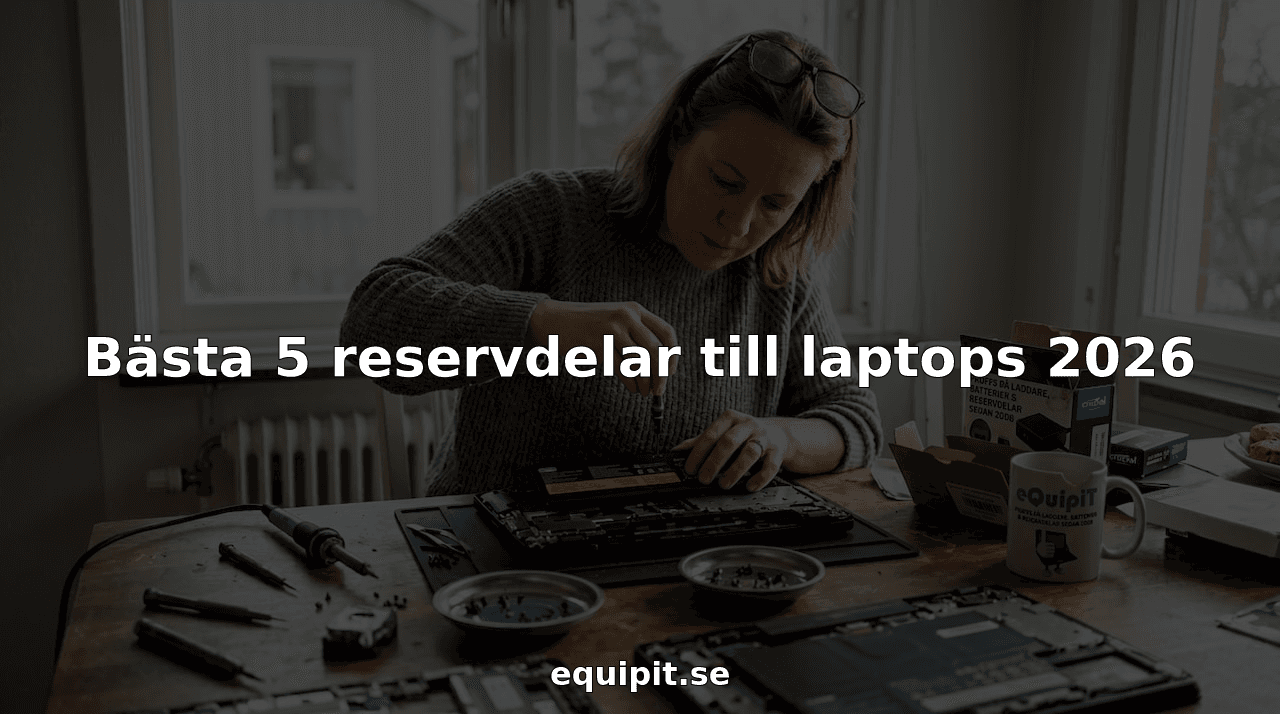 Bästa 5 reservdelar till laptops 2026