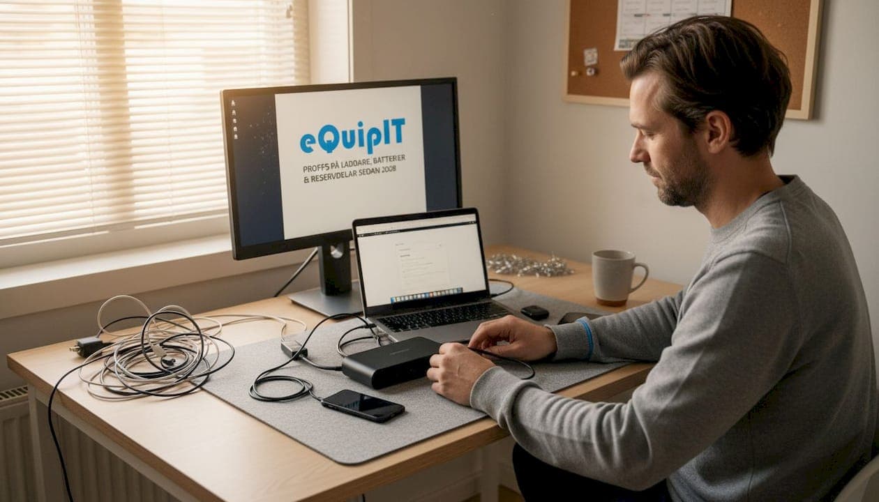 Fördelar med kompatibla laddare: spara 250 miljoner euro