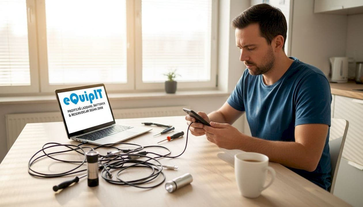 Så felsöker du en trasig laddare – steg för steg