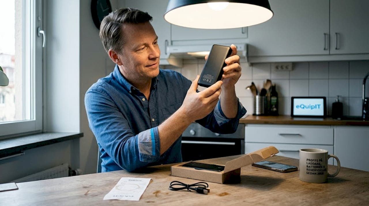 Ultimata checklistan för powerbanks: välj rätt 2026