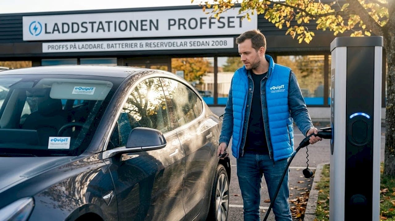 Så fungerar laddningsstationer: säkerhet, val och användning