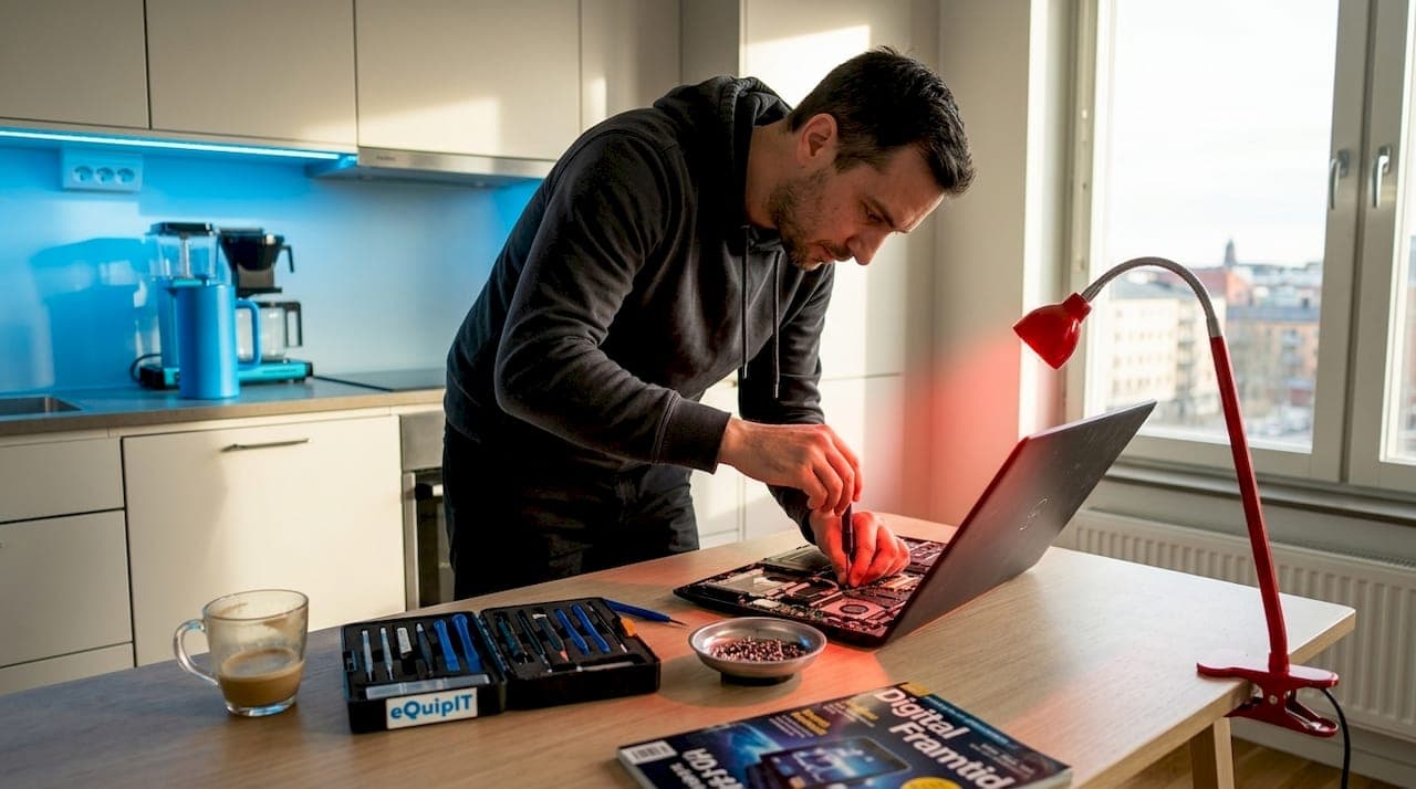 Checklista för laptopreparation: steg-för-steg-guide