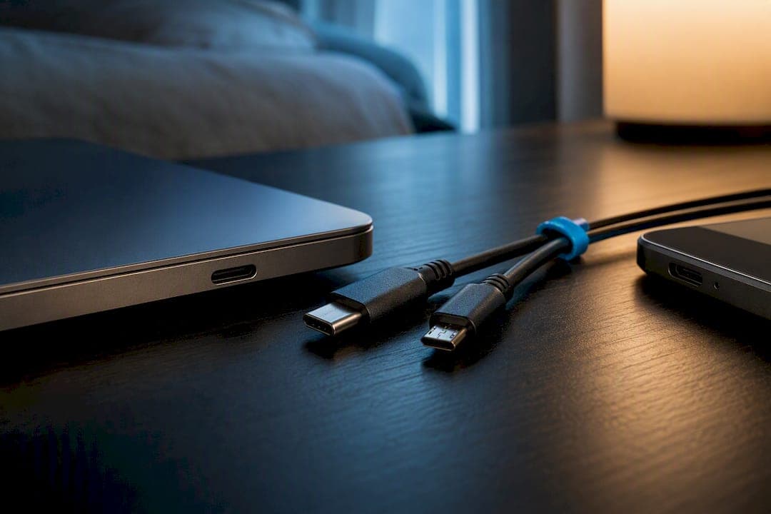 18–100 W: välj rätt kabel för telefon och laptop, Micro USB eller USB‑C