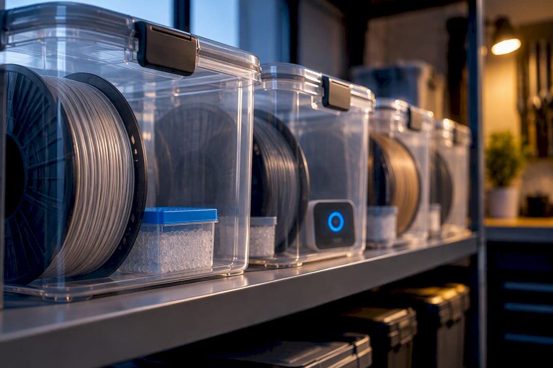 Så förvarar du filament rätt och slipper fuktskador