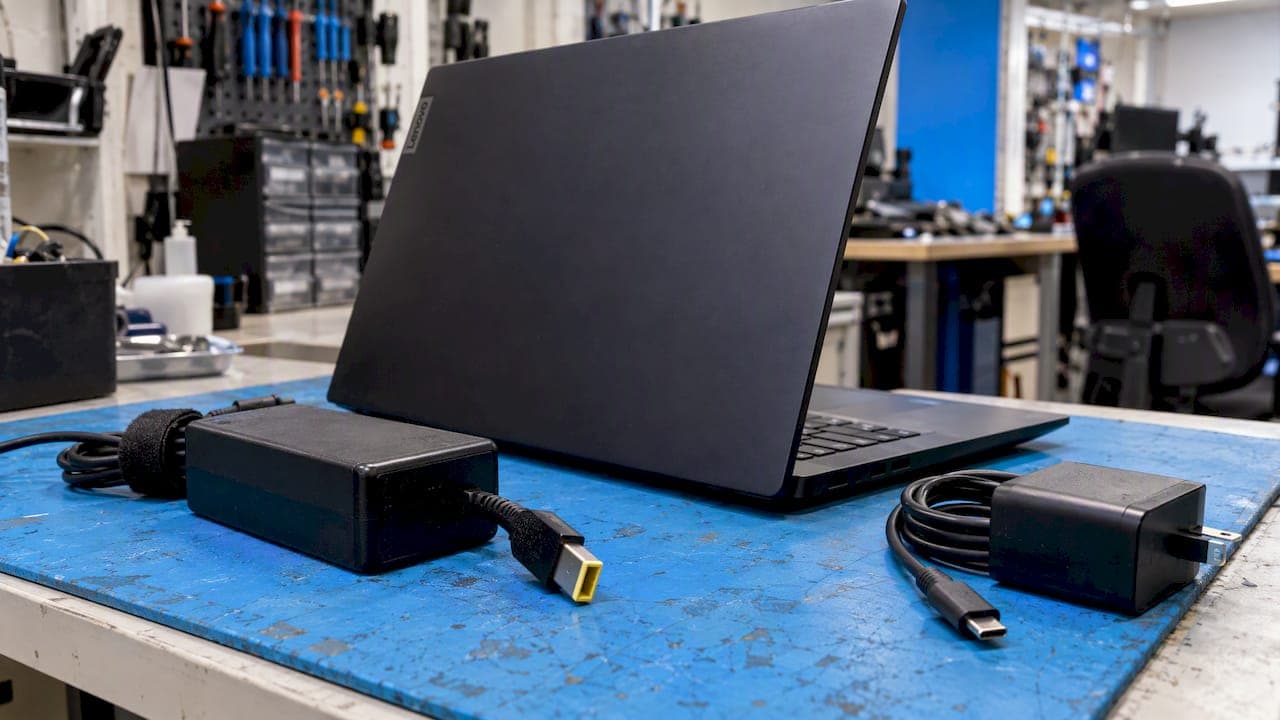 Lenovo Slim Tip eller USB-C: skillnader och rätt laddare